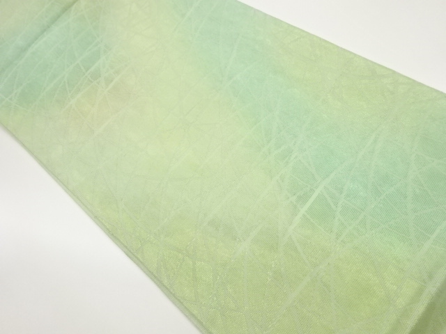 JAPANESE FUKURO OBI FOR SUMMER / WOVEN GRASS